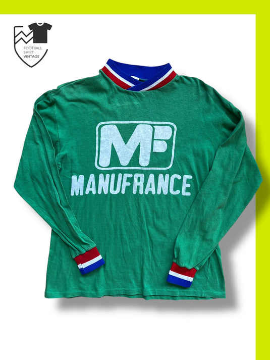 T-shirt ASSE Allez les Verts 1976 - Taille 4x5 - TRINCAMP T-shirt ASSE Allez les Verts 1976 - Taille 4x5 - TRINCAMP
