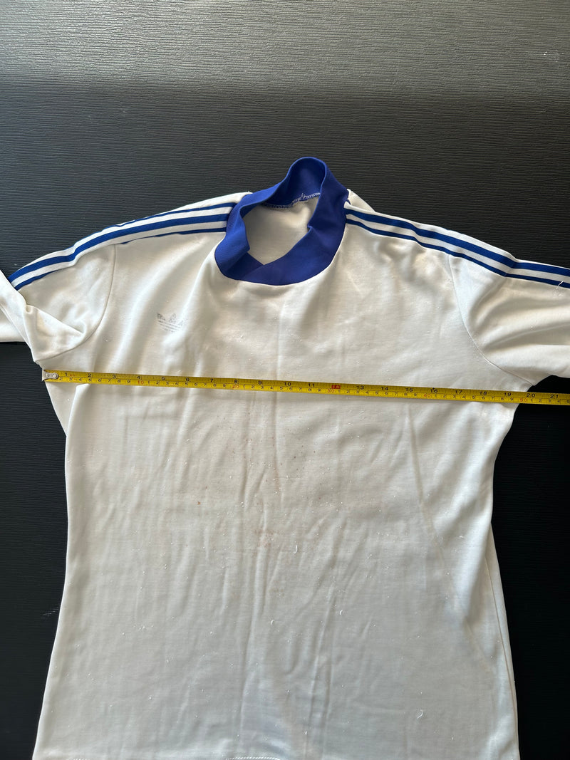 Chargez l'image dans la visionneuse de la galerie, Template Adidas Ventex Blanc à bandes bleues
