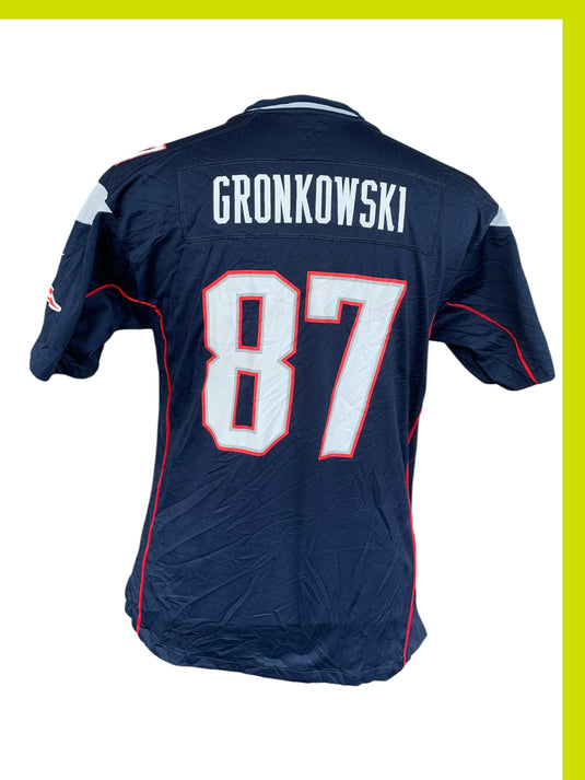 New England Patriots  HOME 87 GRONKOWSKI