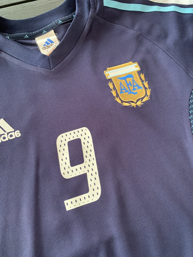 Chargez l'image dans la visionneuse de la galerie, Argentine 2002 AWAY 9 BATISTUTA

