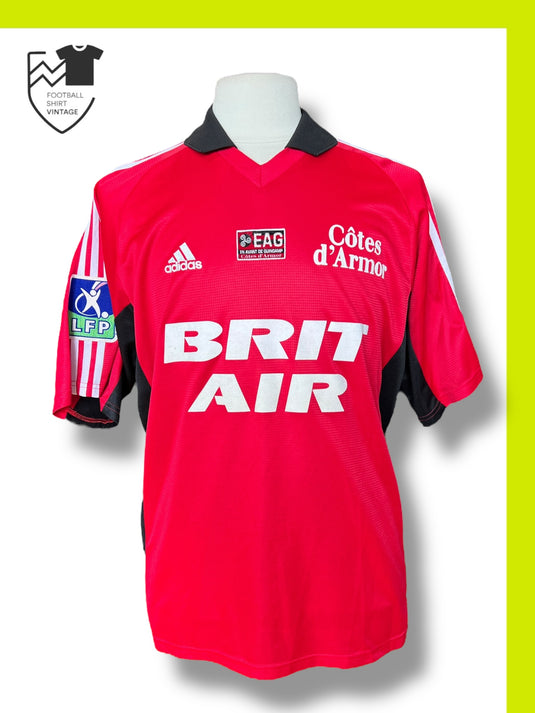 Maillot FC Aarau Suisse Extérieur 2002-2003 - Taille XL Rouge - Porté #19