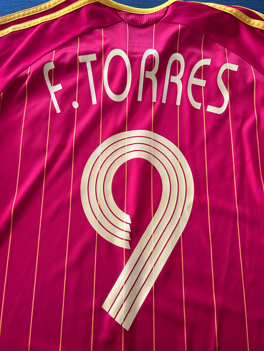 Maillot Espagne Coupe du Monde 2006 Fernando Torres shirt jersey Maillot Espagne Coupe du Monde 2006 Fernando Torres shirt jersey