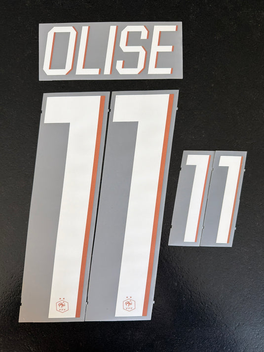 Flocage nameset France HOME 2026