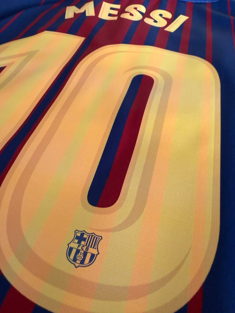 Chargez l'image dans la visionneuse de la galerie, Barcelone 2017-2018 HOME 10 MESSI
