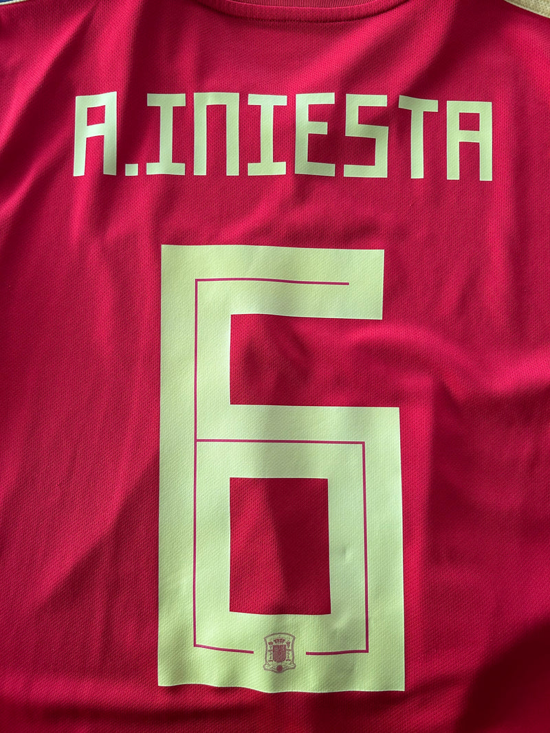 Chargez l'image dans la visionneuse de la galerie, Espagne 2018 HOME 6 A.INIESTA
