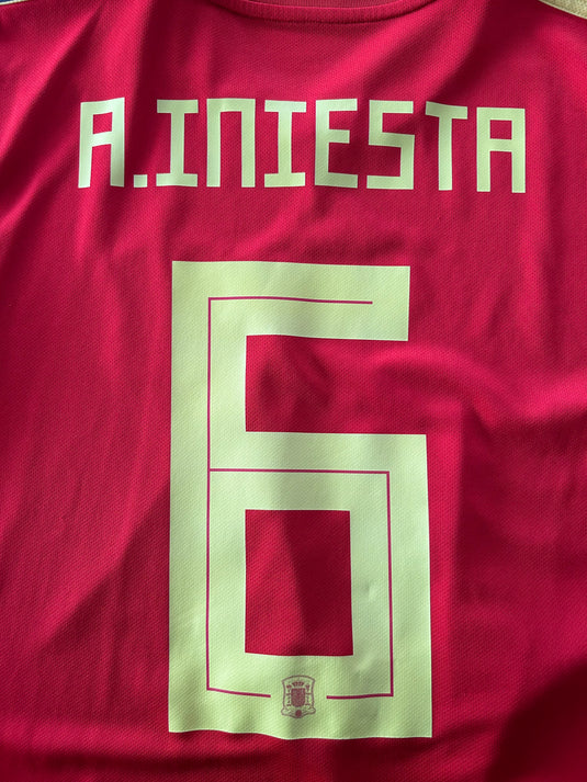 Espagne 2018 HOME 6 A.INIESTA