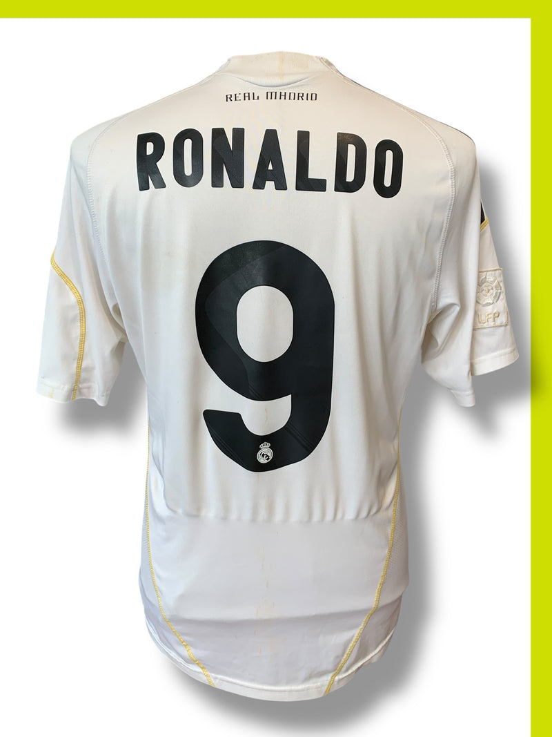 Chargez l&#39;image dans la visionneuse de la galerie, Réal madrid 2009-2010 HOME 9 RONALDO
