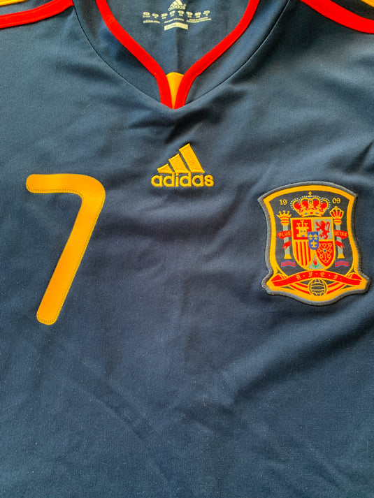 Espagne 2010 AWAY 7 DAVID VILLA