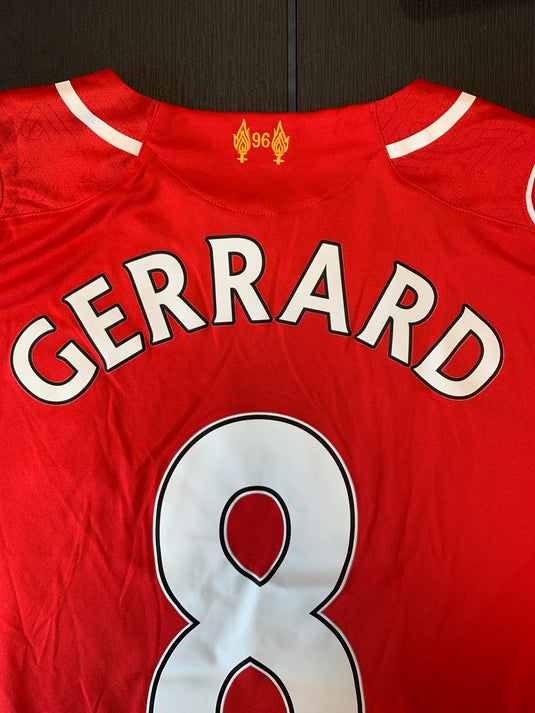 Liverpool 2014-2015 HOME 8 GERRARD