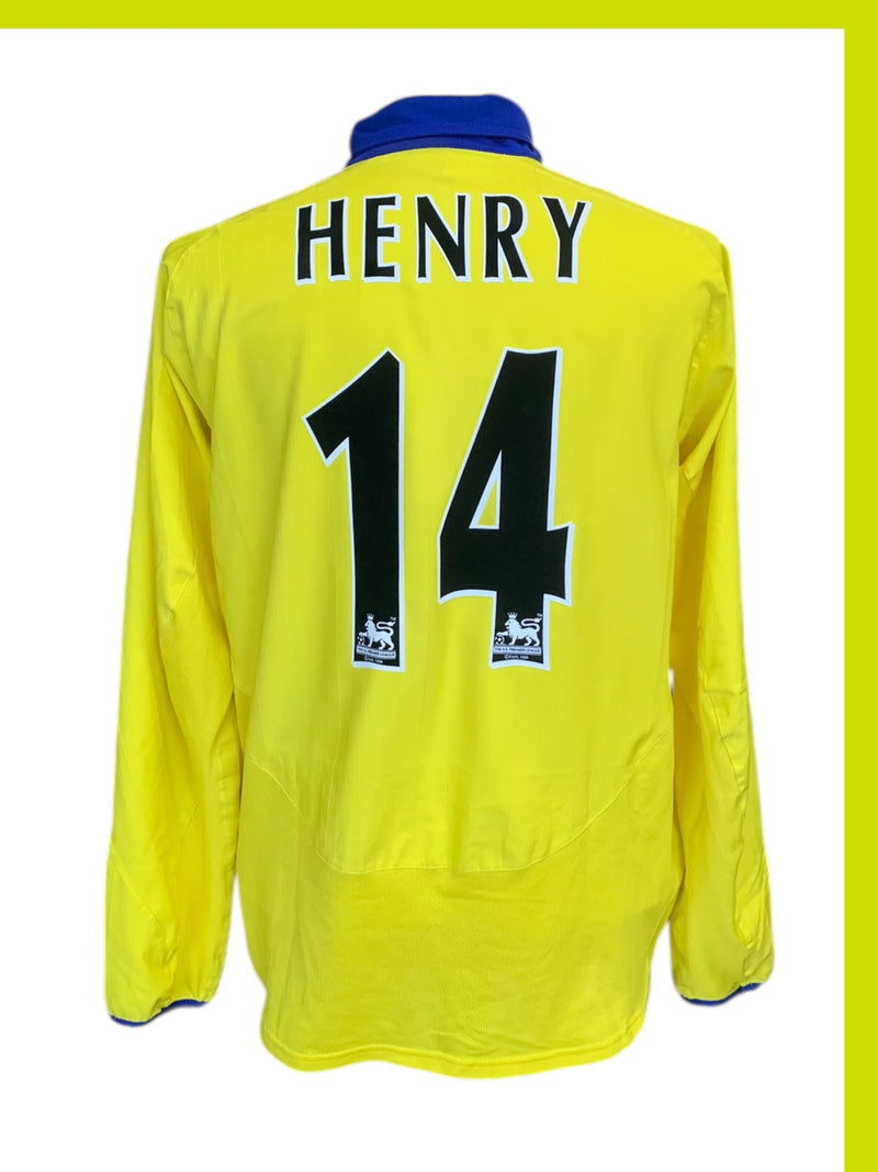 Chargez l&#39;image dans la visionneuse de la galerie, Arsenal 2003-2004 AWAY 14 HENRY
