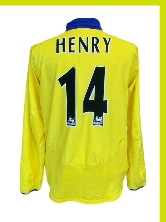 Arsenal 2003-2004 AWAY 14 HENRY