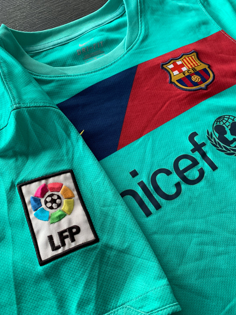Chargez l'image dans la visionneuse de la galerie, Barcelone 2010-2011 AWAY 10 MESSI
