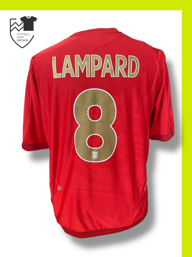 Chargez l&#39;image dans la visionneuse de la galerie, Angleterre 2006 AWAY 8 LAMPARD

