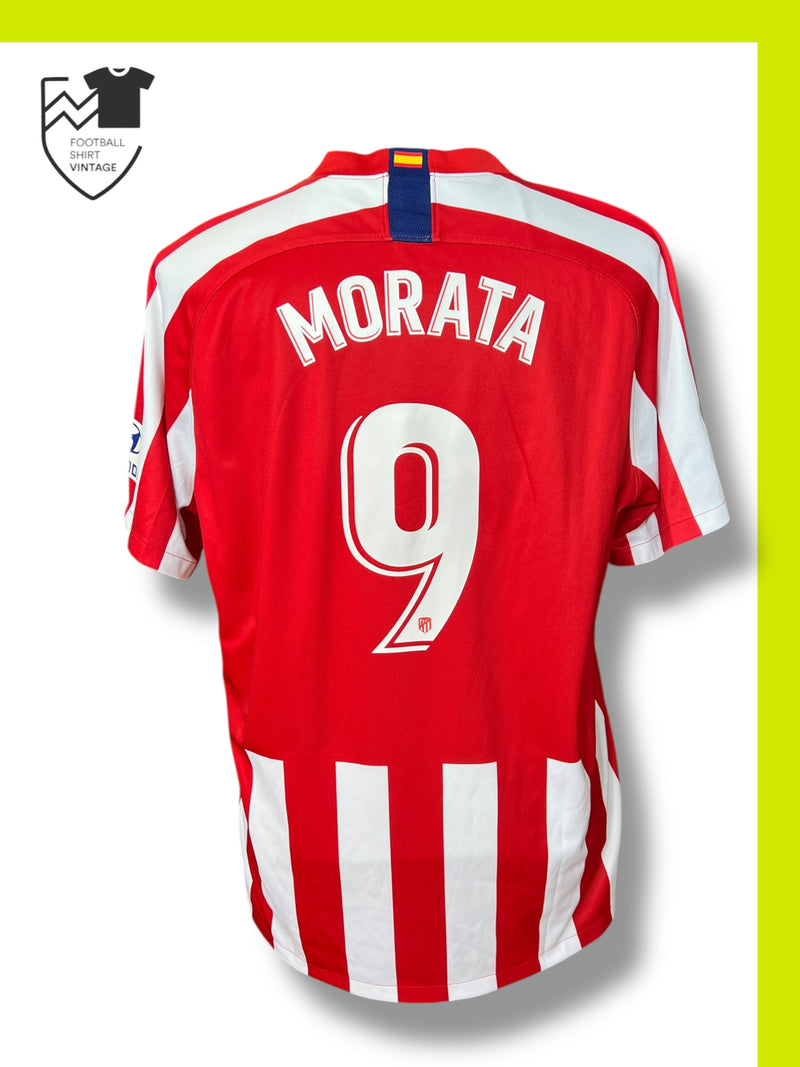 Chargez l&#39;image dans la visionneuse de la galerie, Atletico Madrid 2019-2020 HOME 10 MORATA
