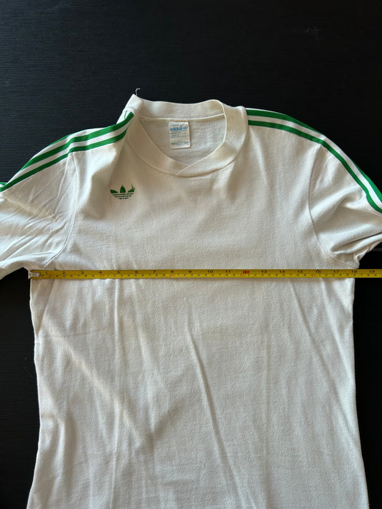 Template Adidas Ventex Blanc à bandes vertes
