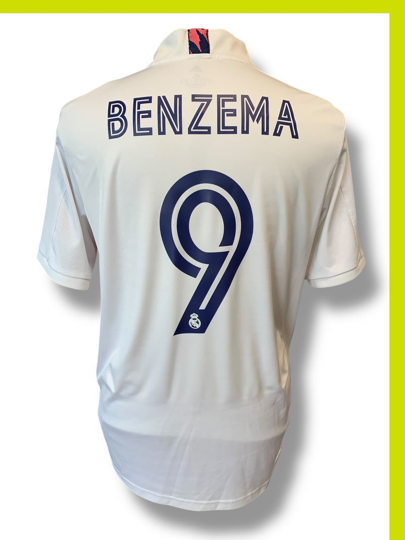 Chargez l'image dans la visionneuse de la galerie, Réal madrid 2020-2021 HOME 9 BENZEMA
