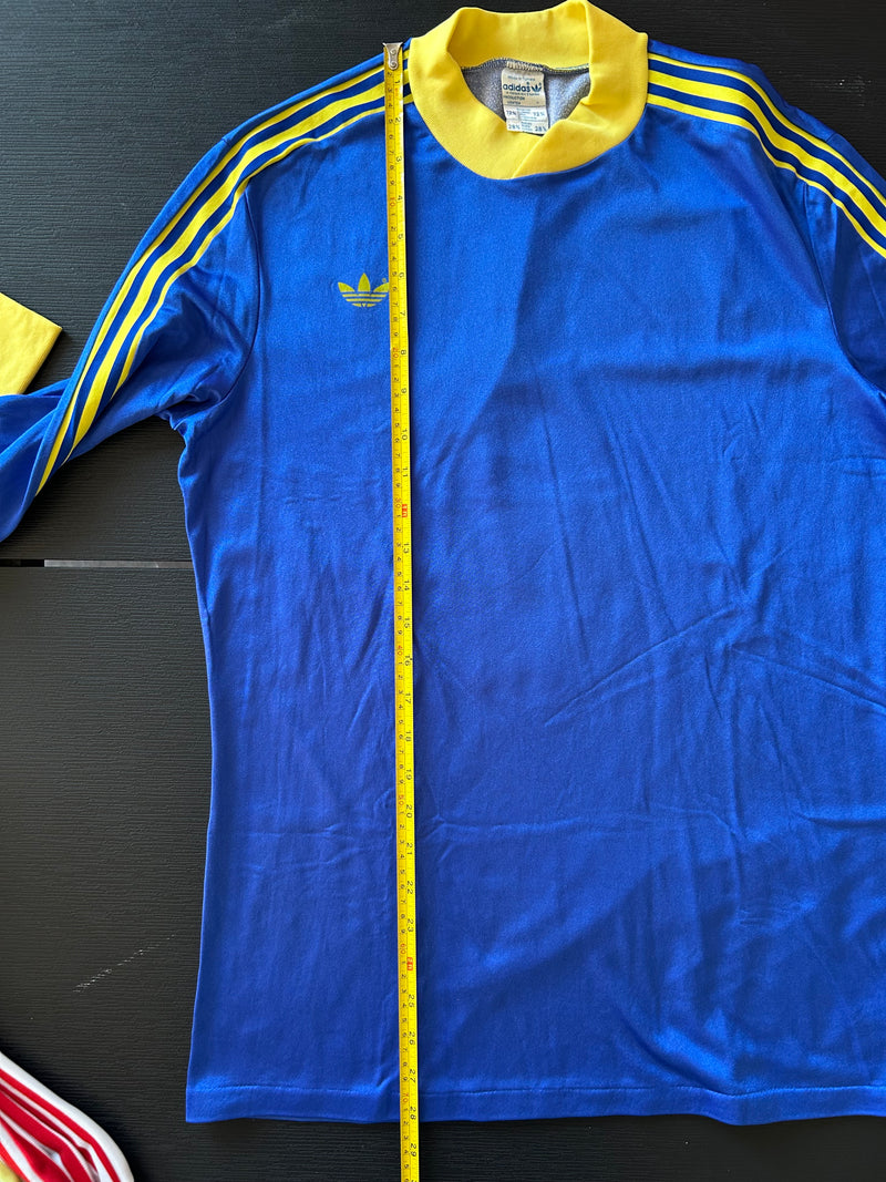 Chargez l'image dans la visionneuse de la galerie, Template Adidas Ventex Bleu à bandes jaunes 6 PICARDIE
