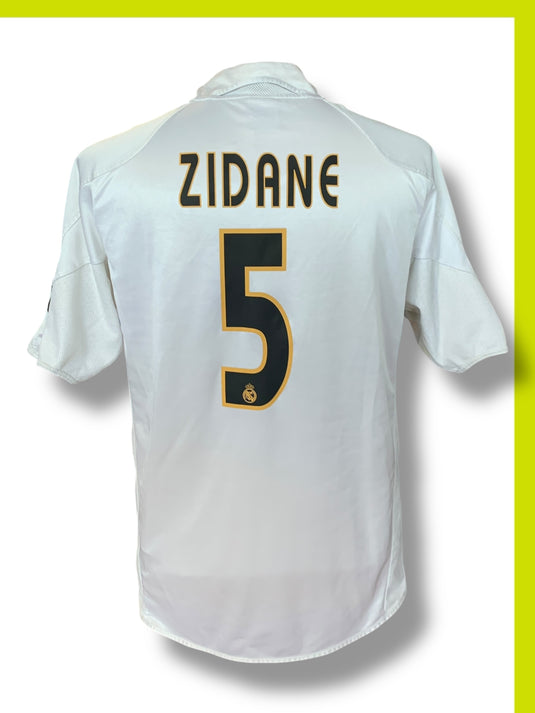 Réal madrid 2004-2005 HOME 5 ZIDANE