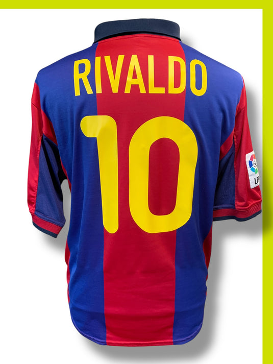 Barcelone 2000-2001 HOME 10 RIVALDO