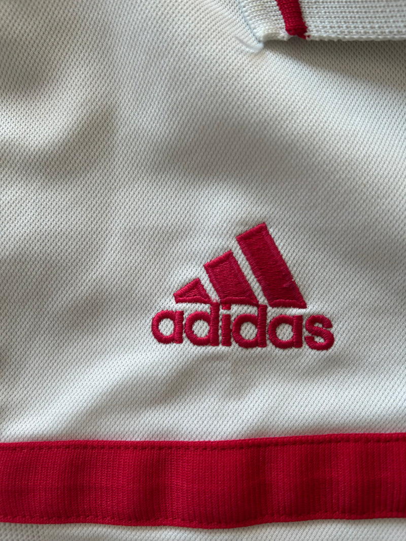 Chargez l'image dans la visionneuse de la galerie, Template Adidas Blanc à bandes rouges

