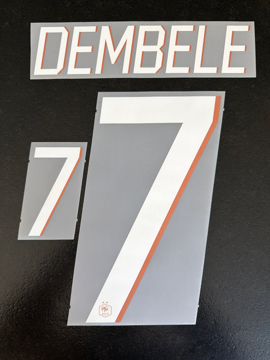 Flocage nameset France HOME 2026