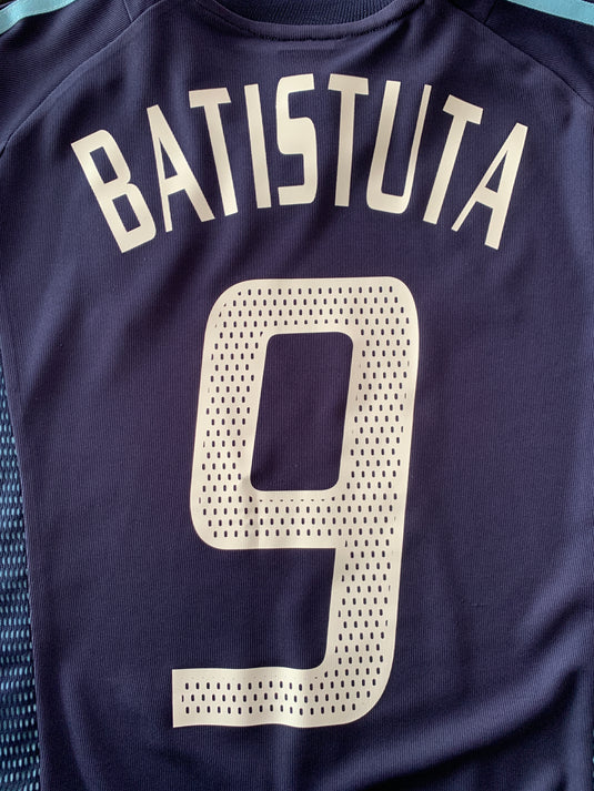 Argentine 2002 AWAY 9 BATISTUTA