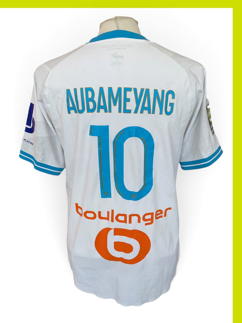 Chargez l'image dans la visionneuse de la galerie, Marseille 2023-2024 HOME 10 AUBAMEYANG (XL)

