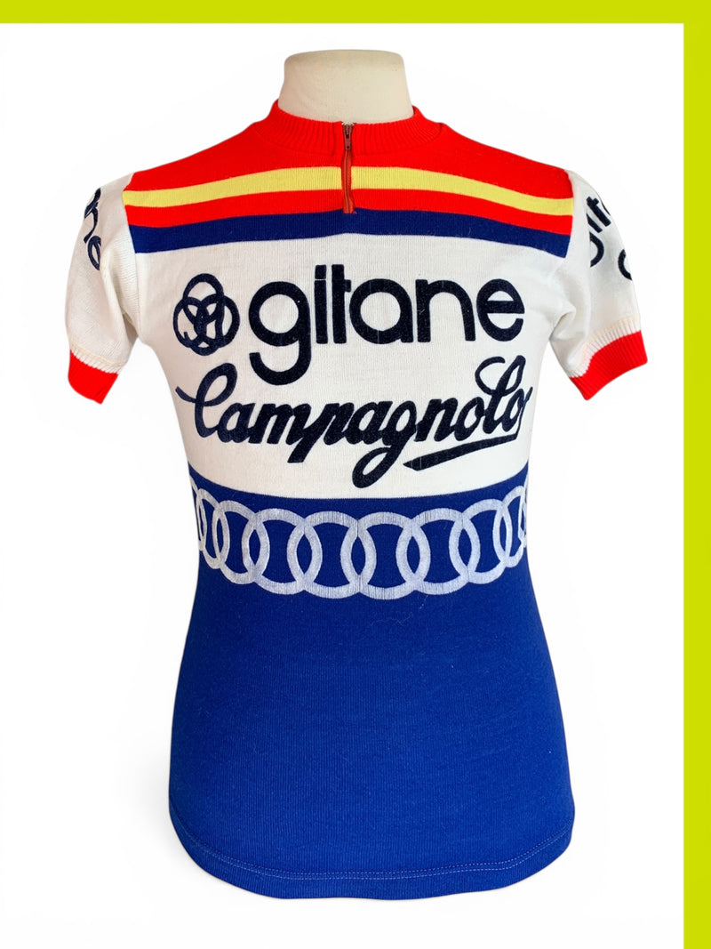 Chargez l'image dans la visionneuse de la galerie, Cyclisme Gitane Campagnolo 1980s Blanc
