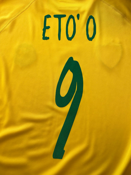 Cameroun 2004 AWAY 9 ETO'O
