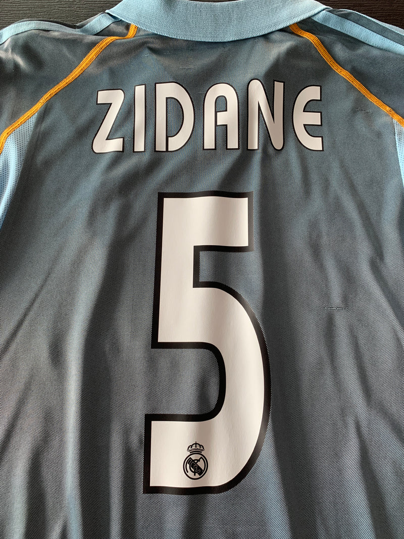 Chargez l'image dans la visionneuse de la galerie, Real Madrid 2003-2004 THIRD 5 ZIDANE
