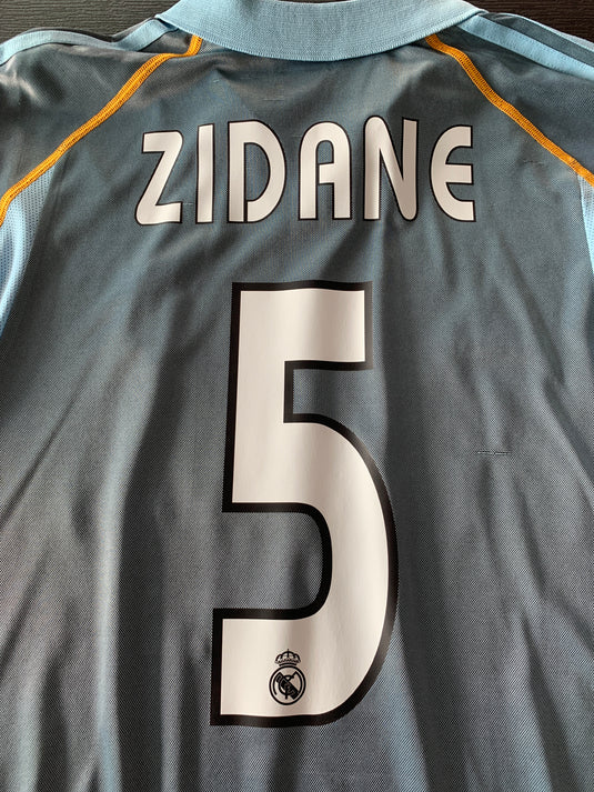 Real Madrid 2003-2004 THIRD 5 ZIDANE