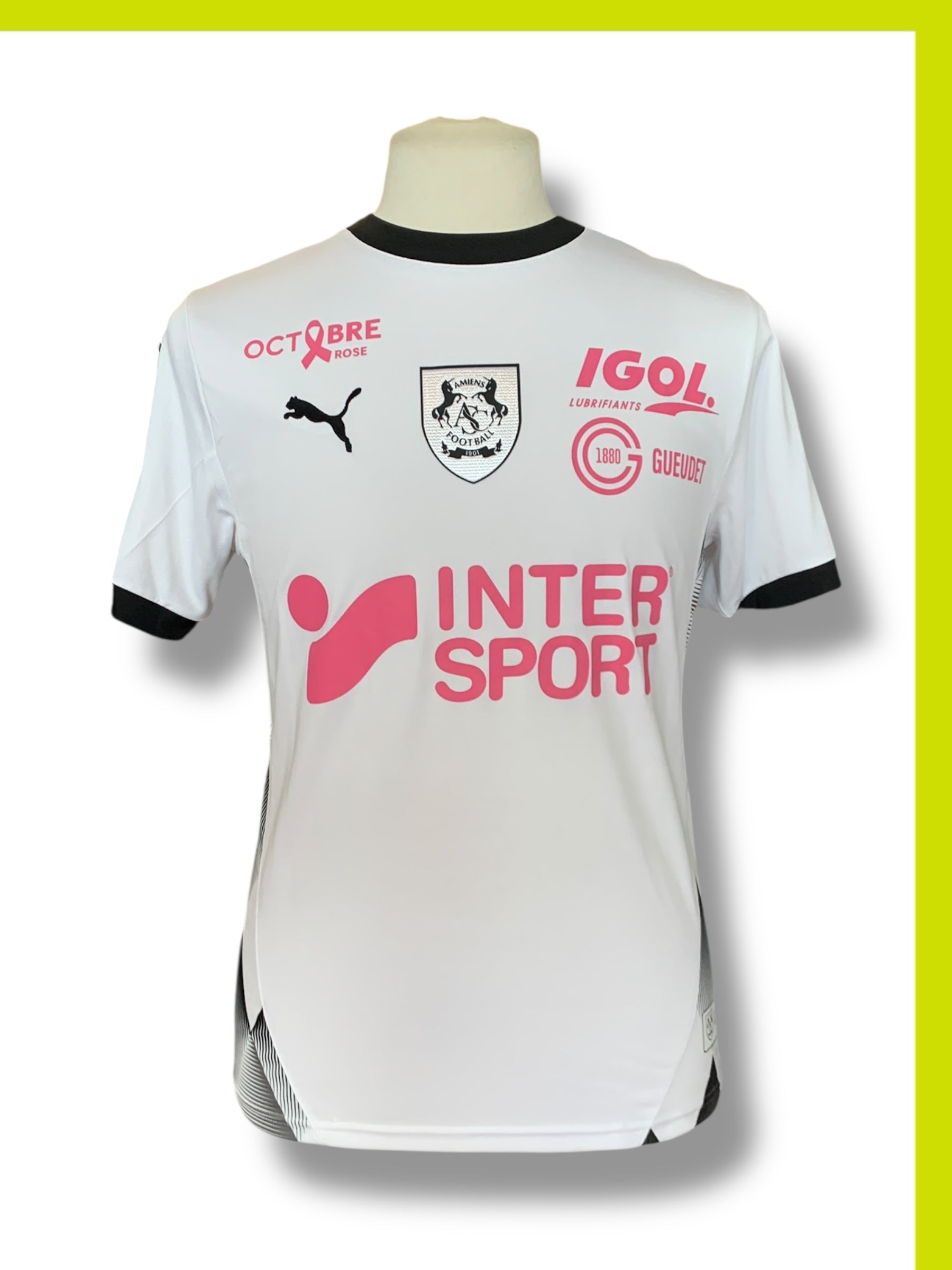 Maillot football vintage Amiens 2024-2025 HOME 7 LEAUTEY - Football