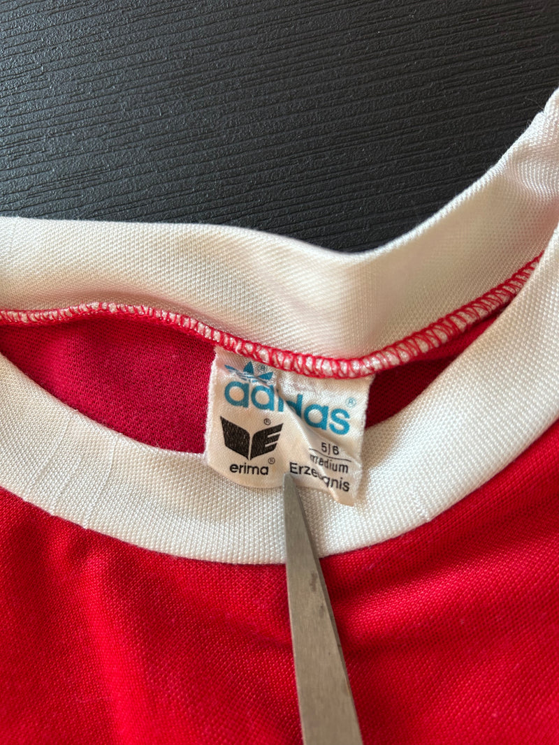 Chargez l'image dans la visionneuse de la galerie, Template Adidas Erima Rouge à bandes blanches
