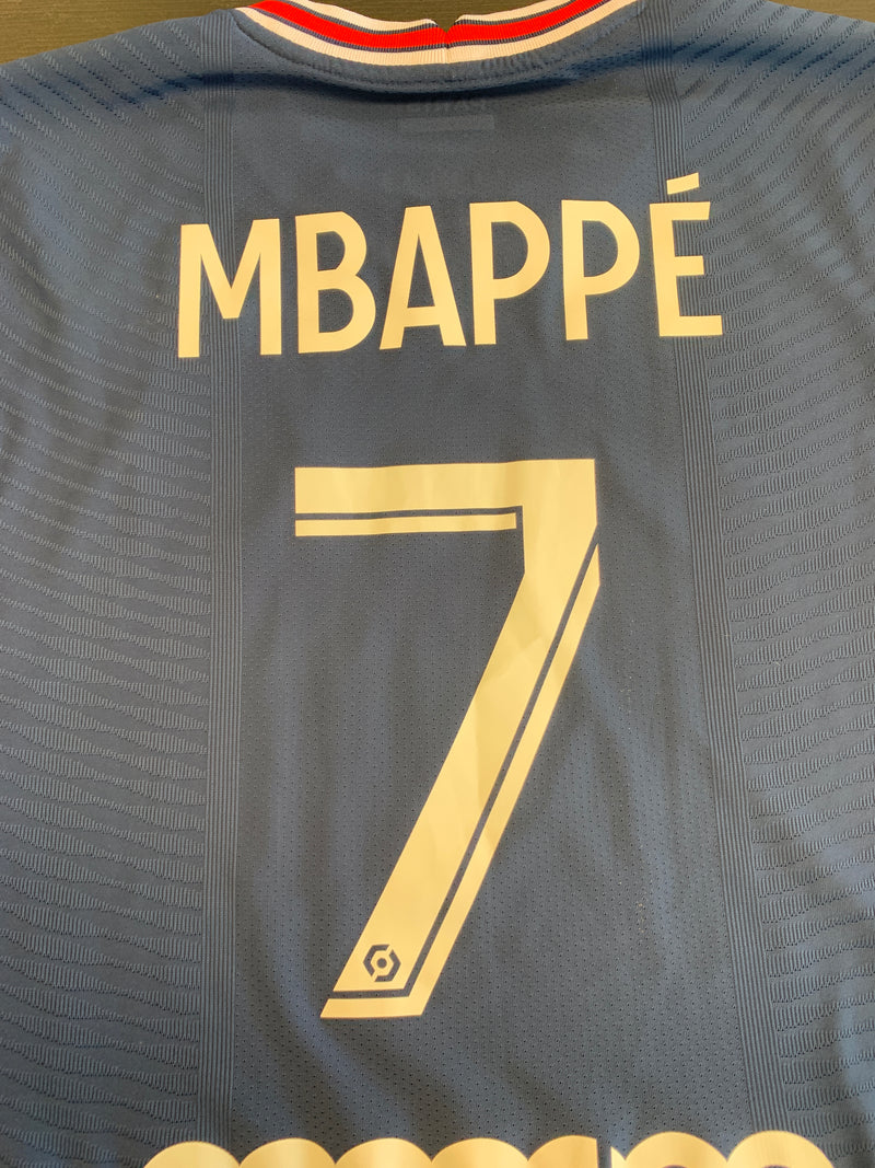 Chargez l'image dans la visionneuse de la galerie, PSG 2021-2022 HOME 7 MBAPPE
