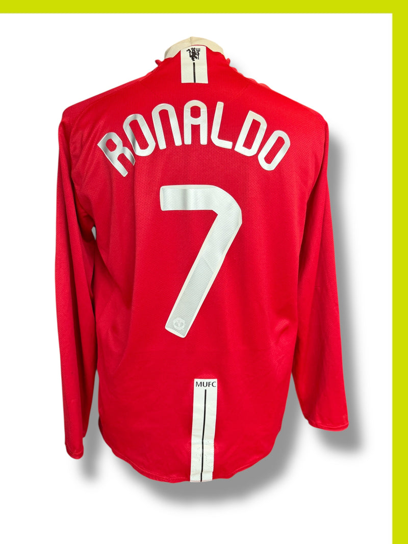 Chargez l&#39;image dans la visionneuse de la galerie, Manchester United 2007-2009 HOME 7 RONALDO
