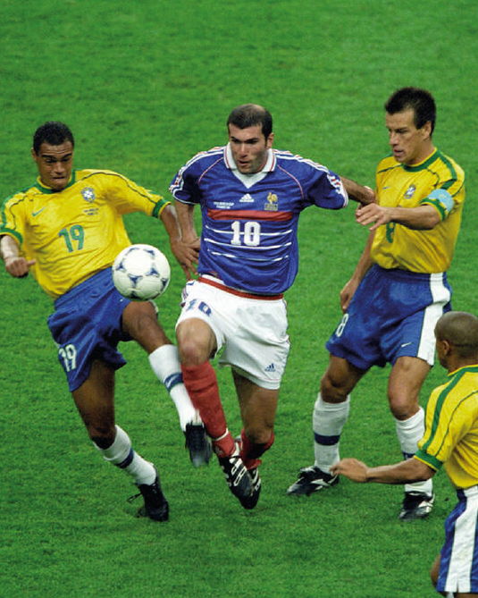 Nameset flocage France 1998 HOME Zidane #10