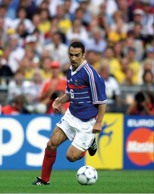 Nameset flocage France 1998 HOME Djorkaeff #6