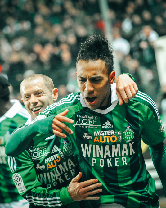 Nameset flocage Saint-Etienne 2011-2012 HOME #7 Aubame.P