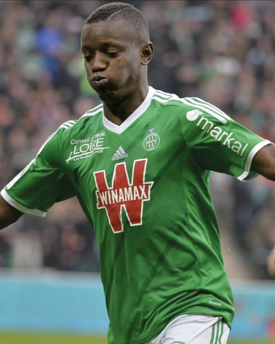 Nameset flocage Saint-Etienne 2014-2015 HOME #7 Gradel