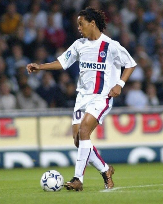 Flocage Nameset Paris 2002-2003 AWAY 10 RONALDINHO