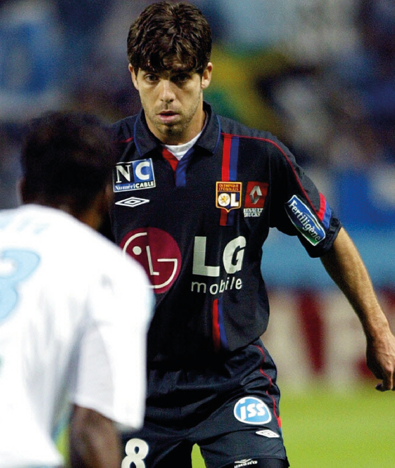 Chargez l&#39;image dans la visionneuse de la galerie, Flocage Nameset Lyon 2002-2003-2004-2005-2006-2007 AWAY 8 JUNINHO
