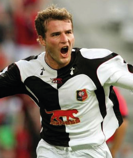 Flocage Nameset Rennes 2003-2004-2005-2006 AWAY 23 FREI