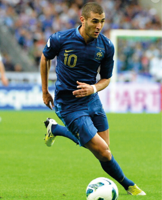Flocage Nameset France 2012 HOME 10 BENZEMA