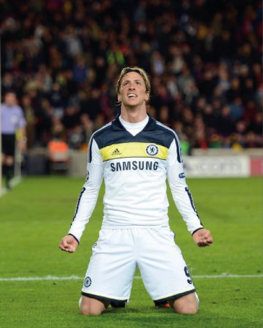 Flocage Nameset Chelsea 2011-2012 THIRD 9 TORRES