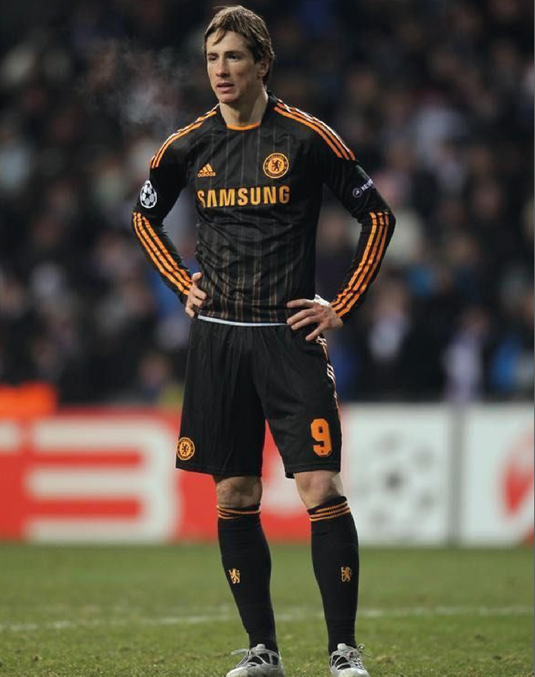 Flocage Nameset Chelsea 2010-2011 AWAY 9 TORRES