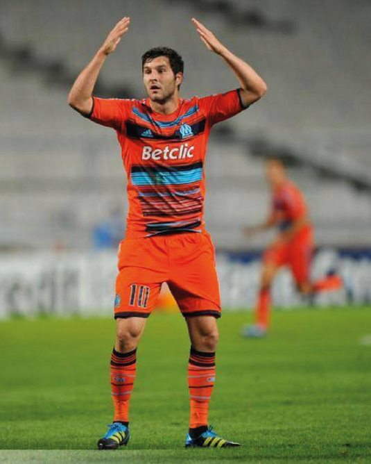 Flocage Nameset Marseille 2011-2012 THIRD 10 GIGNAC