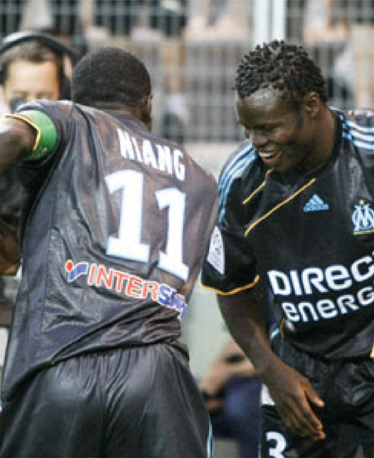 Flocage Nameset Marseille 2009-2010 THIRD 11 NIANG