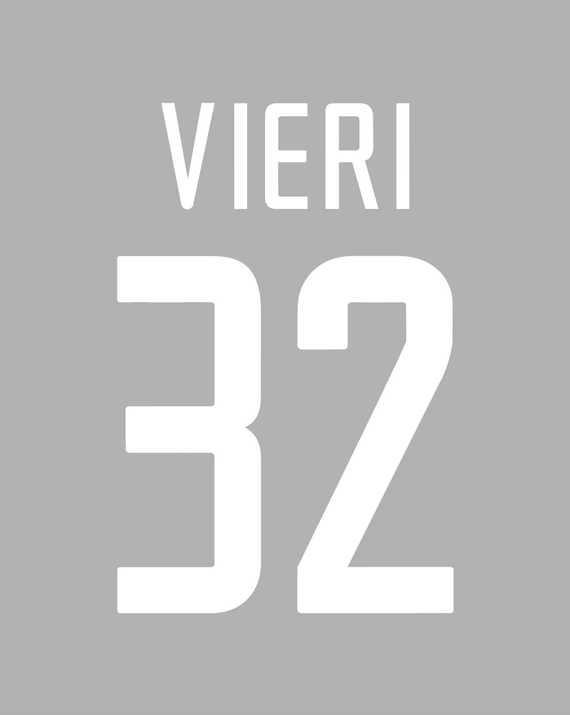 Chargez l'image dans la visionneuse de la galerie, Flocage Nameset Inter Milan 2002-2003 HOME 32 VIERI
