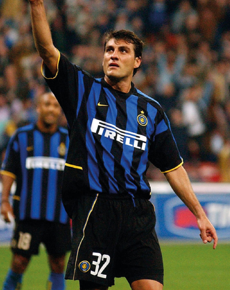 Chargez l'image dans la visionneuse de la galerie, Flocage Nameset Inter Milan 2002-2003 HOME 32 VIERI
