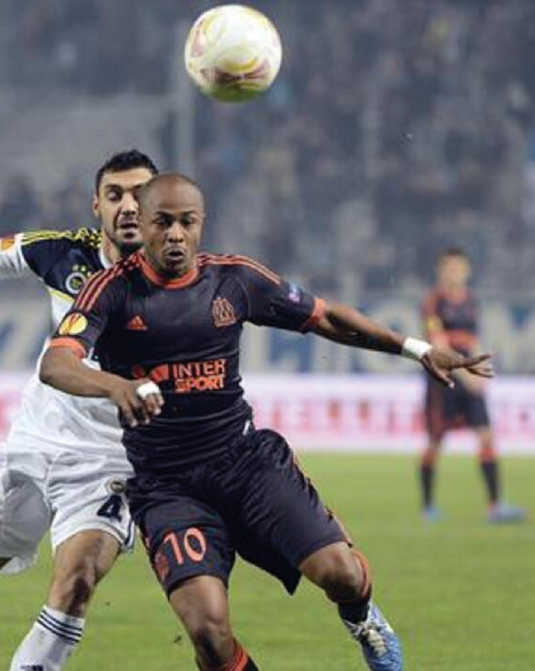 Flocage Nameset Marseille 2012-2013 THIRD 10 A.AYEW